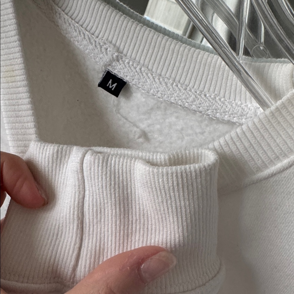 Golf Embroidered White Sweatshirt - Picture 7 of 15